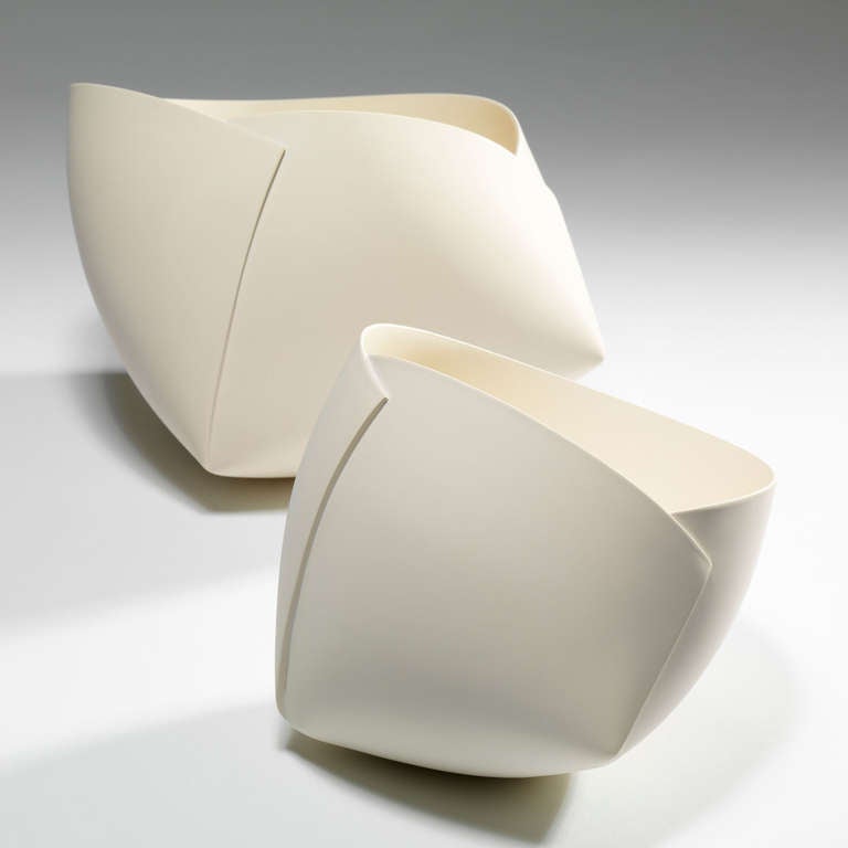 Deux récipients d'Ann Van Hoey