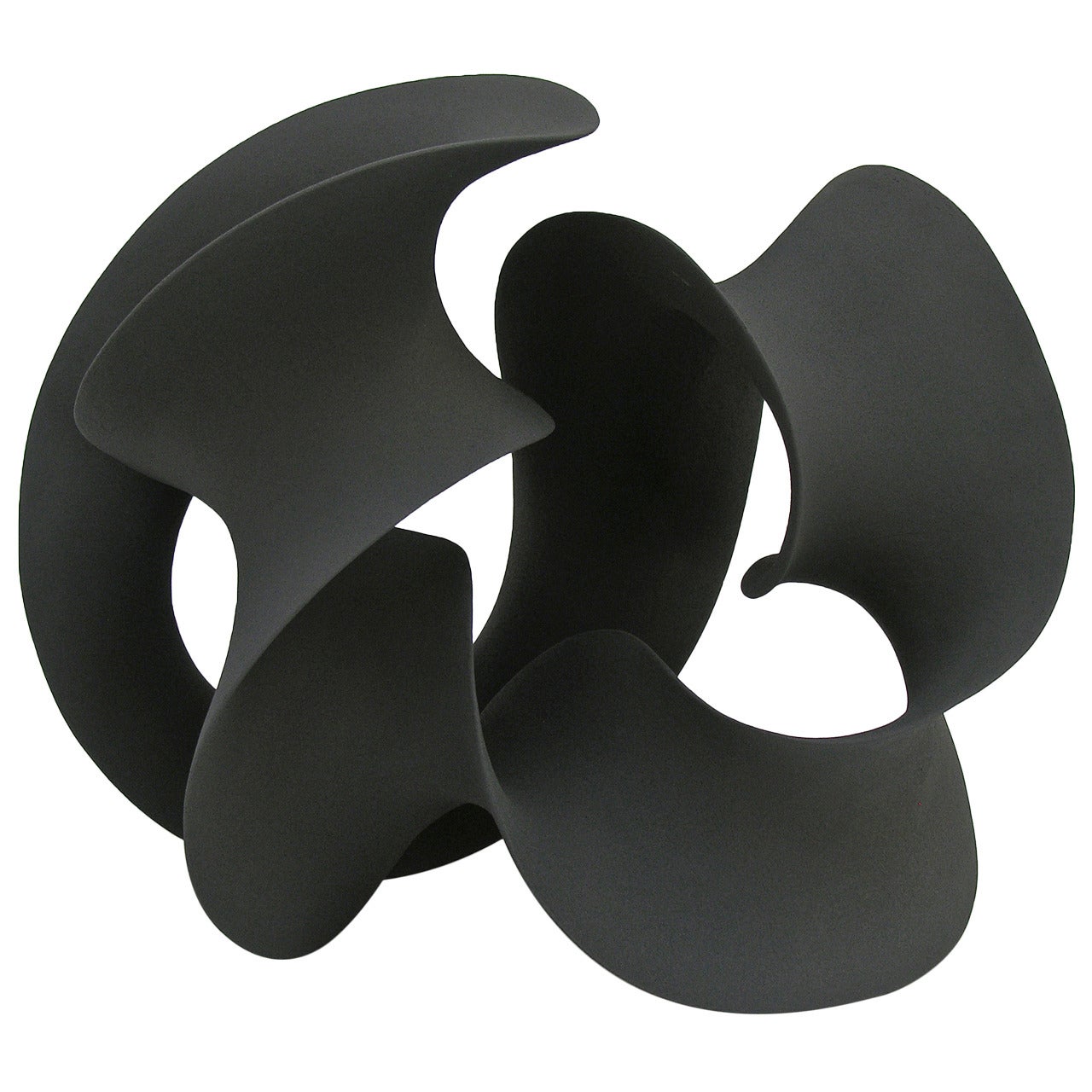 "Twisted Form" Sculpture by Merete Rasmussen