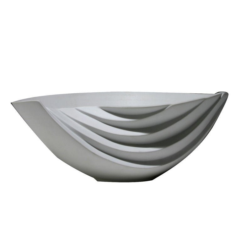 Modern Unique Ceramic Bowl by Sarah-Jane Selwood