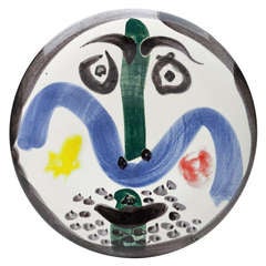 Picasso "Face" Plate 1963