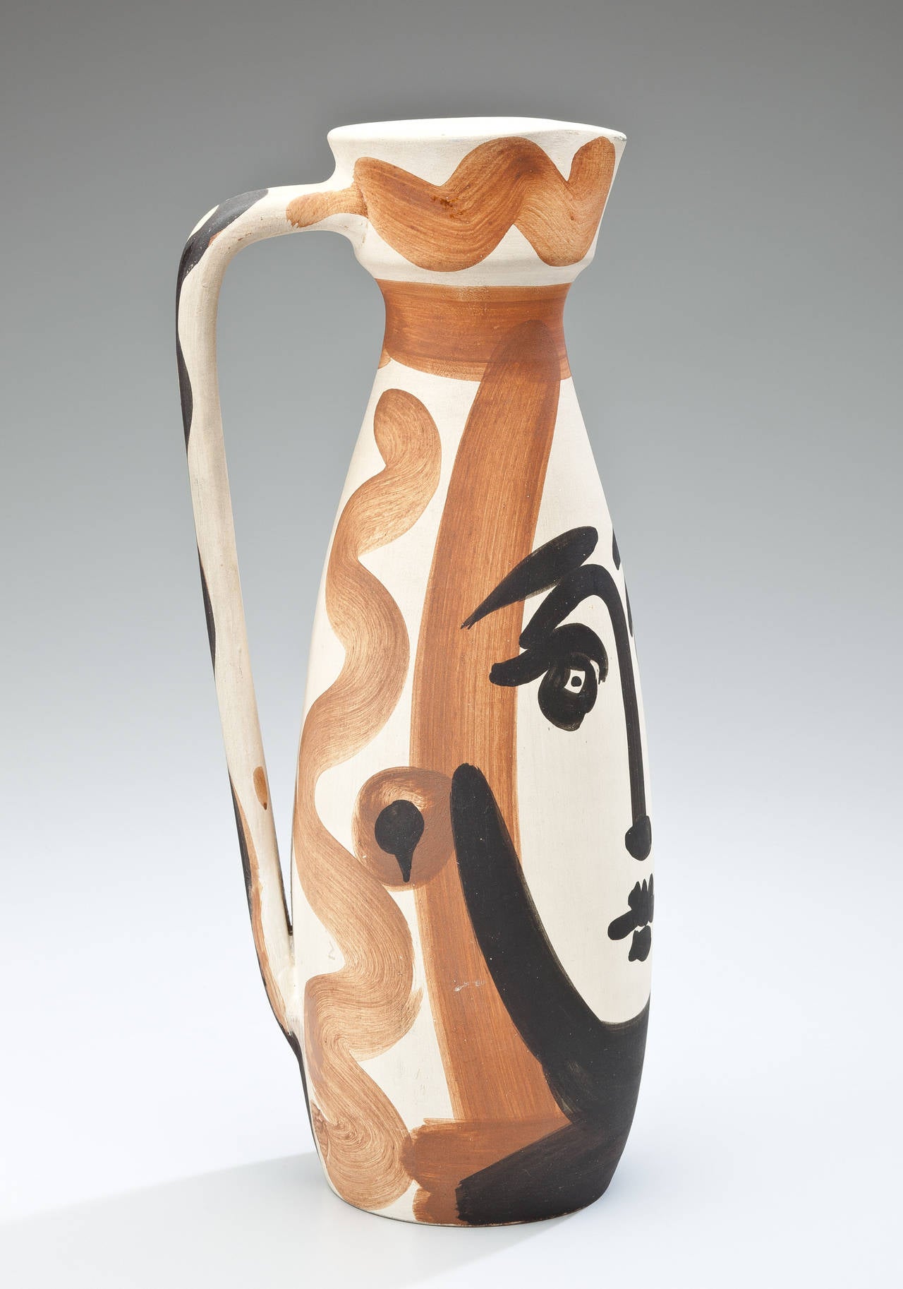 Modern Picasso Face Pitcher