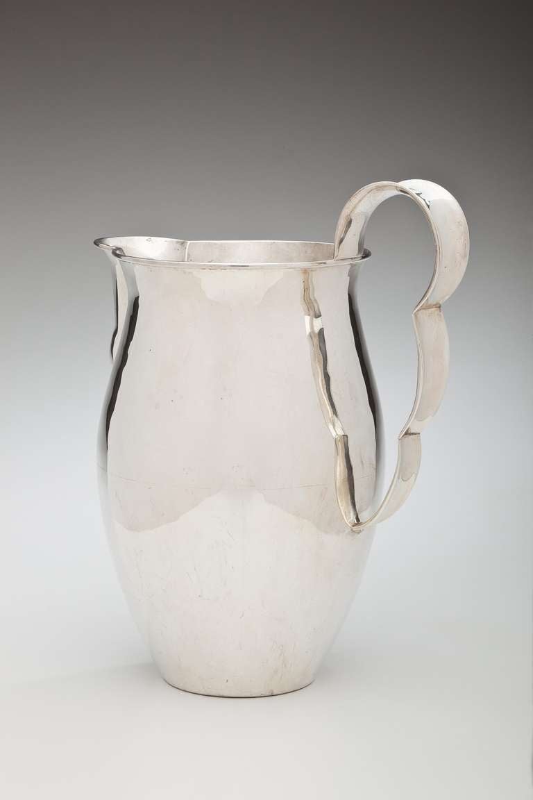Mexican William Spratling Sterling Wine Pitcher