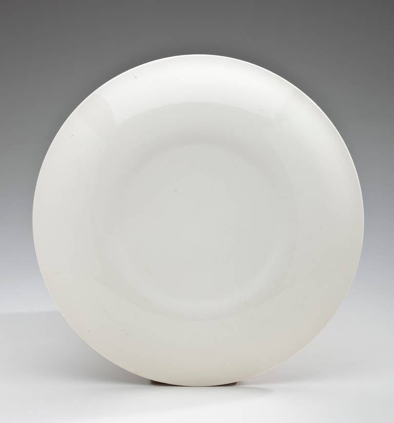 Modern Ceramic Plate of Acrobats