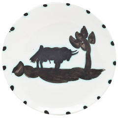 Pablo Picasso "Bull Under The Tree" Plate