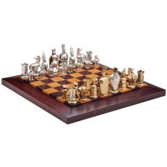 Vintage Chess Set by Hector Aguilar