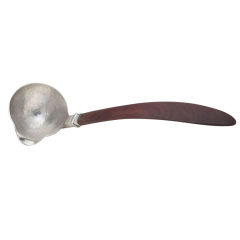 WILLIAM SPRATLING Sterling and Rosewood Ladle (1940's)