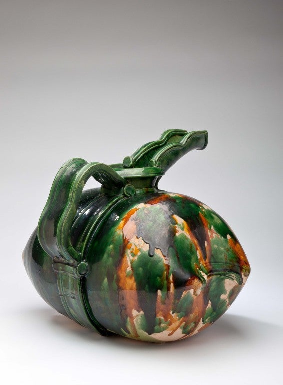 BETTY WOODMAN Tang Pillow Pitcher (1980's)