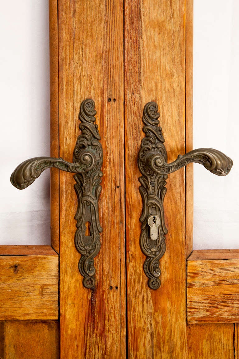 Francese Antique French Ship Doors in vendita