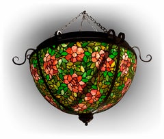 Large Tiffany Style Chandelier