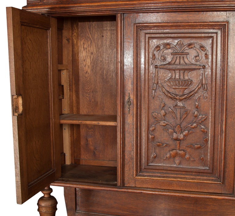 hand carved sideboard