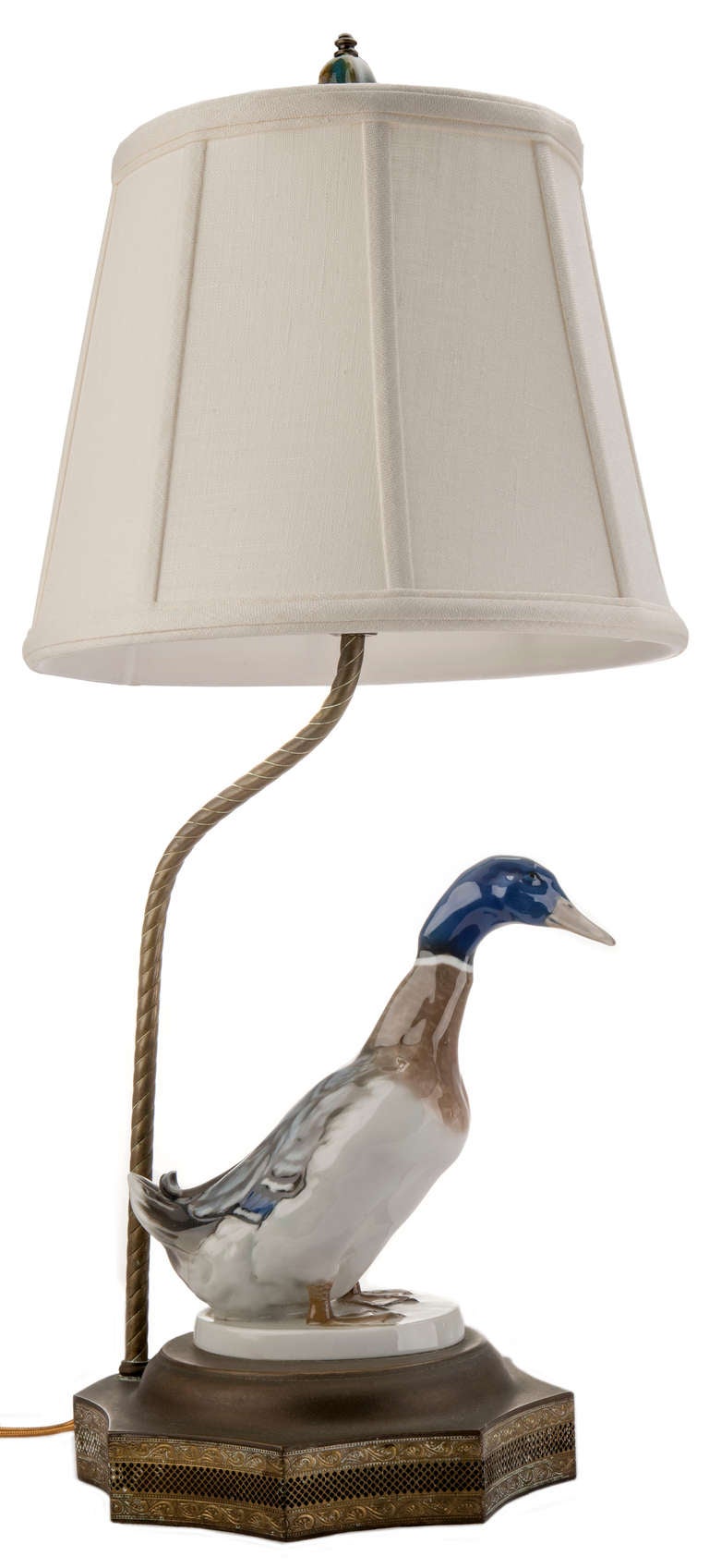 vintage duck lamp