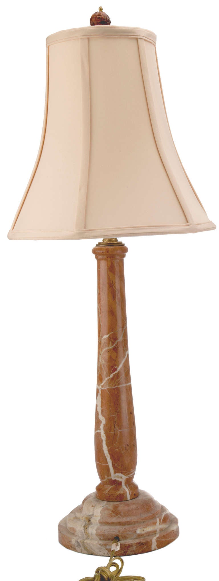 20th Century Marble Table Lamp For Sale