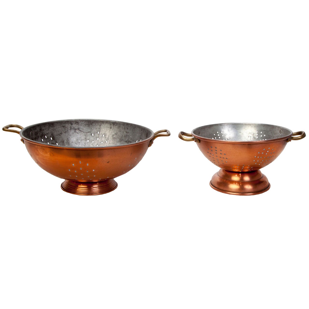 antique copper mixing bowls – 86 Vintage