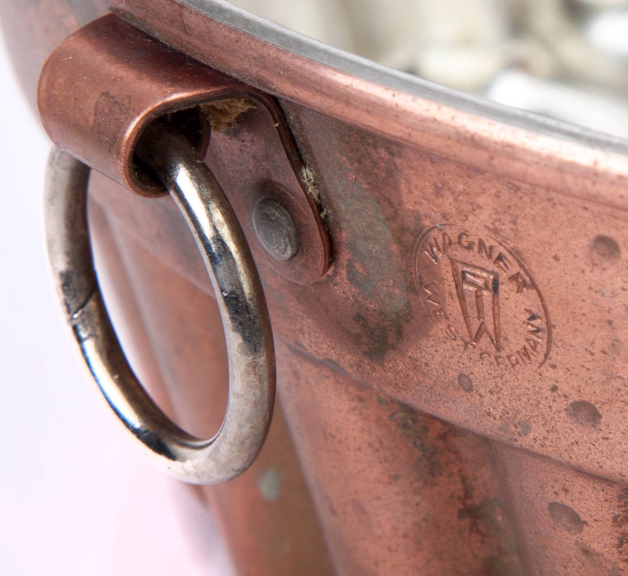 20th Century Antique German Copper Cake Moulds