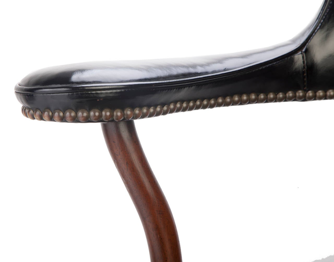 20th Century Kittinger Leather Bankers' Chairs