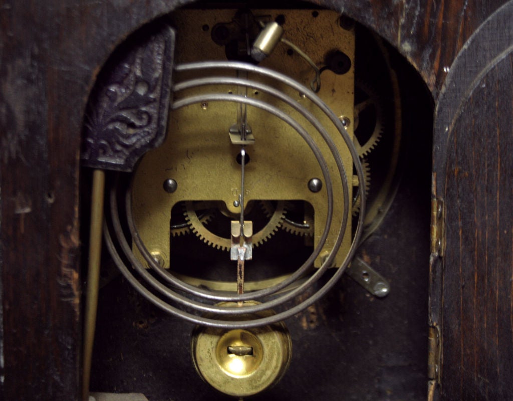 Anglais Horloge de grand-mère anglaise des années 1930 en vente