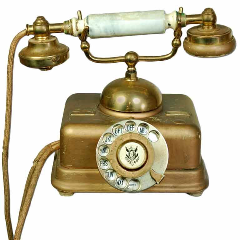 Téléphone rotatif Boudoir 1920 en vente