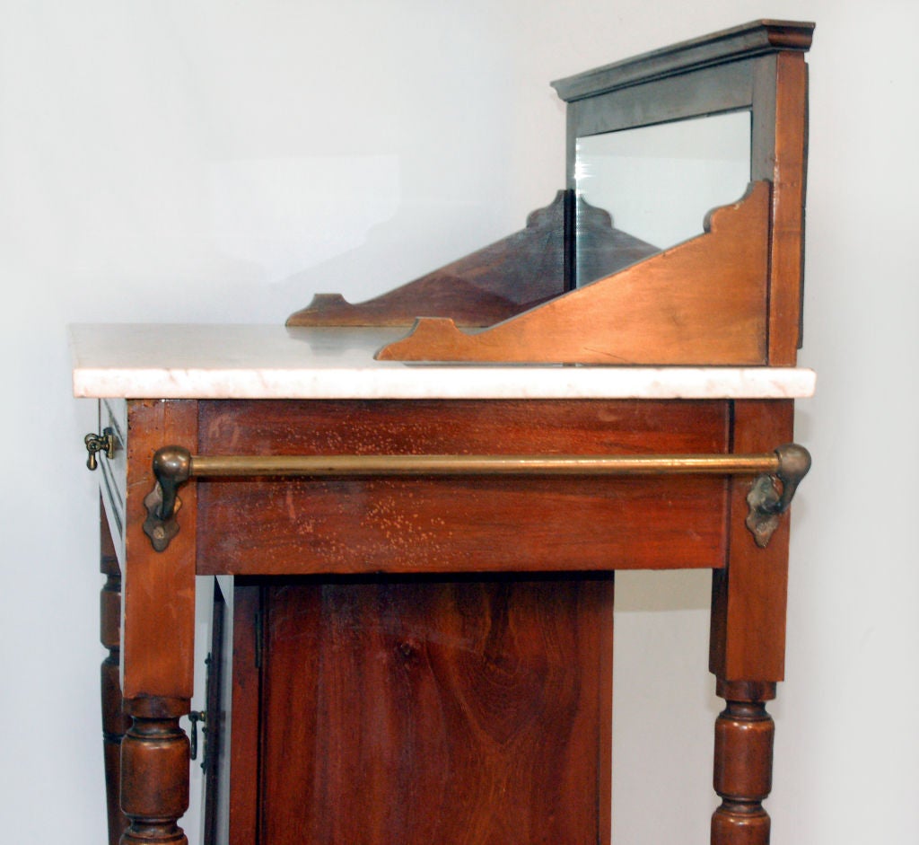 Marble American Victorian Style Wash Stand