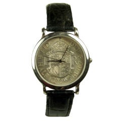 Vintage 1967 Half Crown Mens Watch