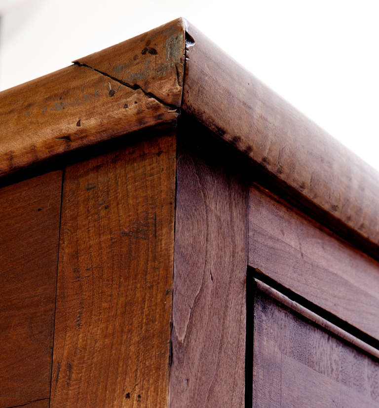 19th Century Empire Style Cherry Chest of Drawers