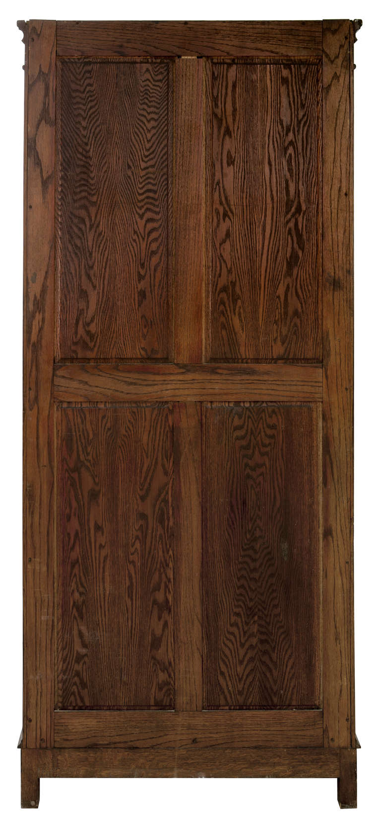 British Jacobean Revival Style Oak Wardrobe