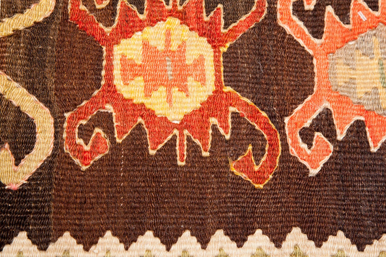 Wool Midcentury Kilim Pillow Slips from Afghanistan Rugs For Sale