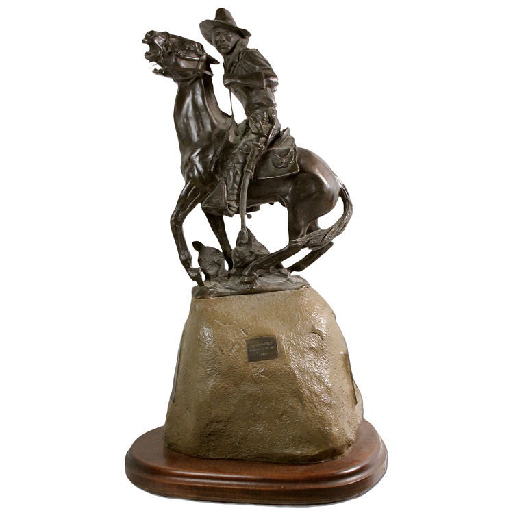 Bronze of Captian William "Bucky O'Neil" by Jack Osmer