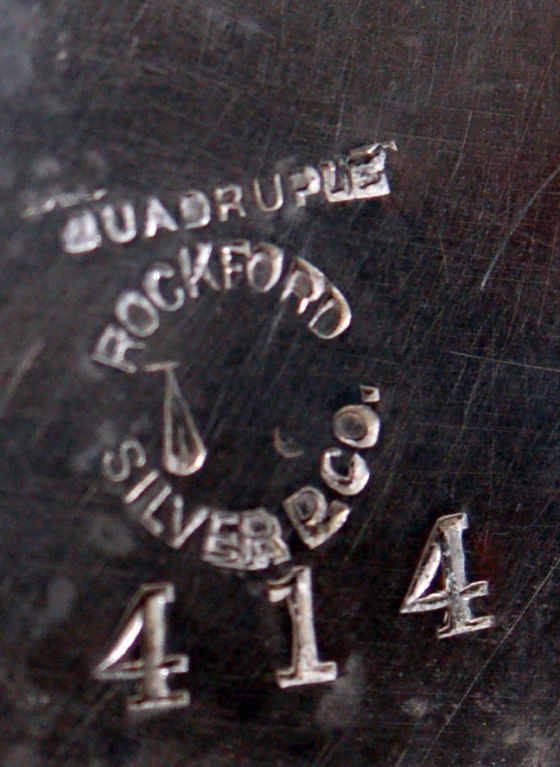 rockford silver company quadruple