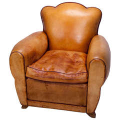 Leather Club Chair 3