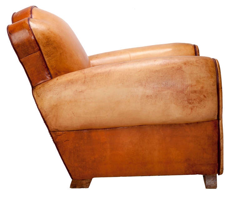 British Leather Club Chair