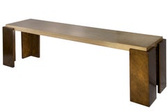 Karl Springer Style Modern Console