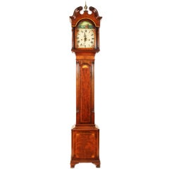 Orologio della nonna in stile federale con motivo di nave a vela