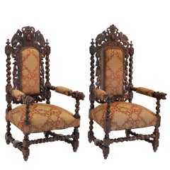 Antique Jacobean Chairs
