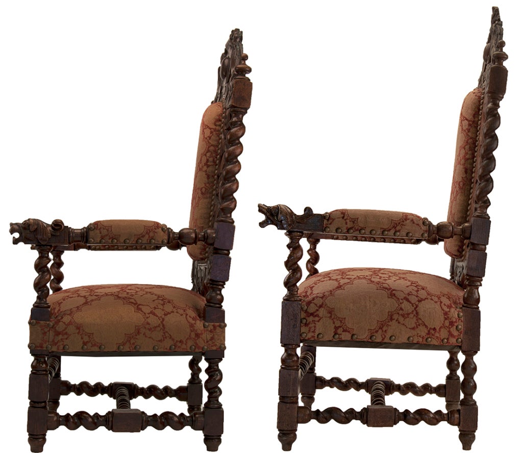 Jacobean Chairs For Sale at 1stdibs
