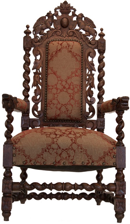 European Jacobean Chairs For Sale