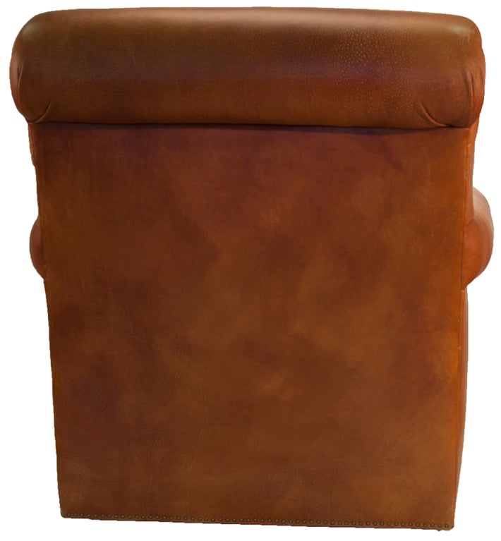 ralph lauren leather chair