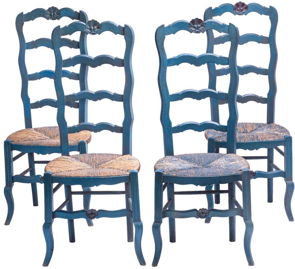 Revival 1980 Jacques Grange Table and Chairs from France