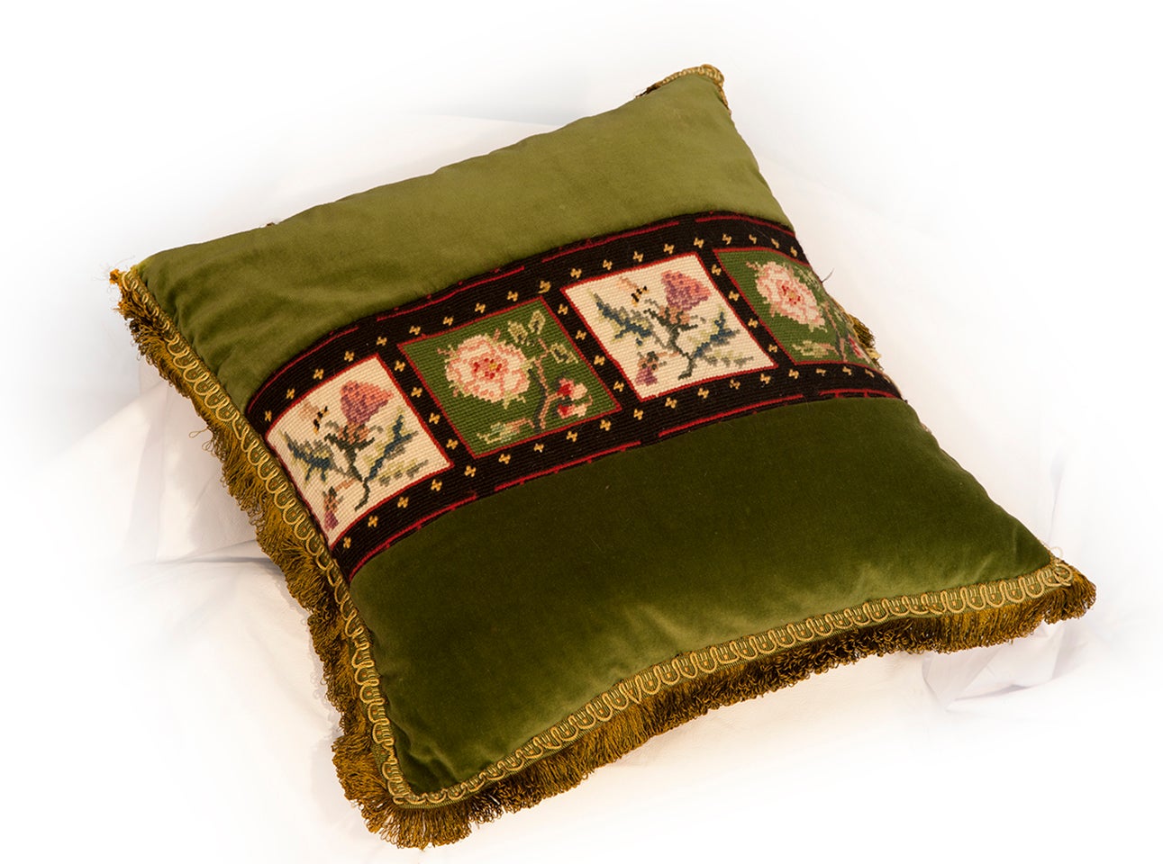 Thistle & Rose Scots English Pillow im Angebot