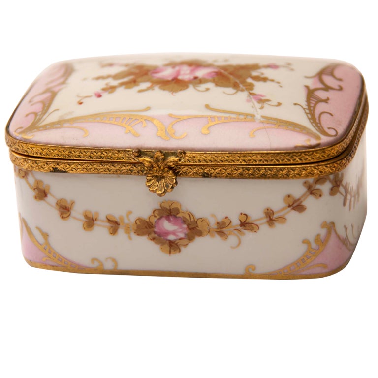 Marie Antionette Style Limoge Box