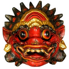 Ceremonial Mask of  Barong
