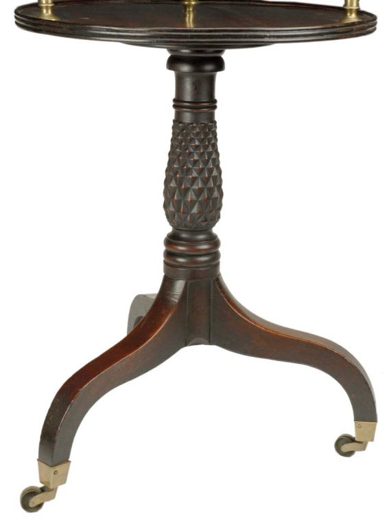 A Rare American Sheraton Dumbwaiter.