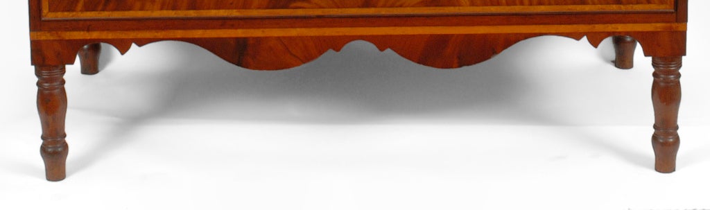 A wonderful vibrantly inlaid secretary desk For Sale 1