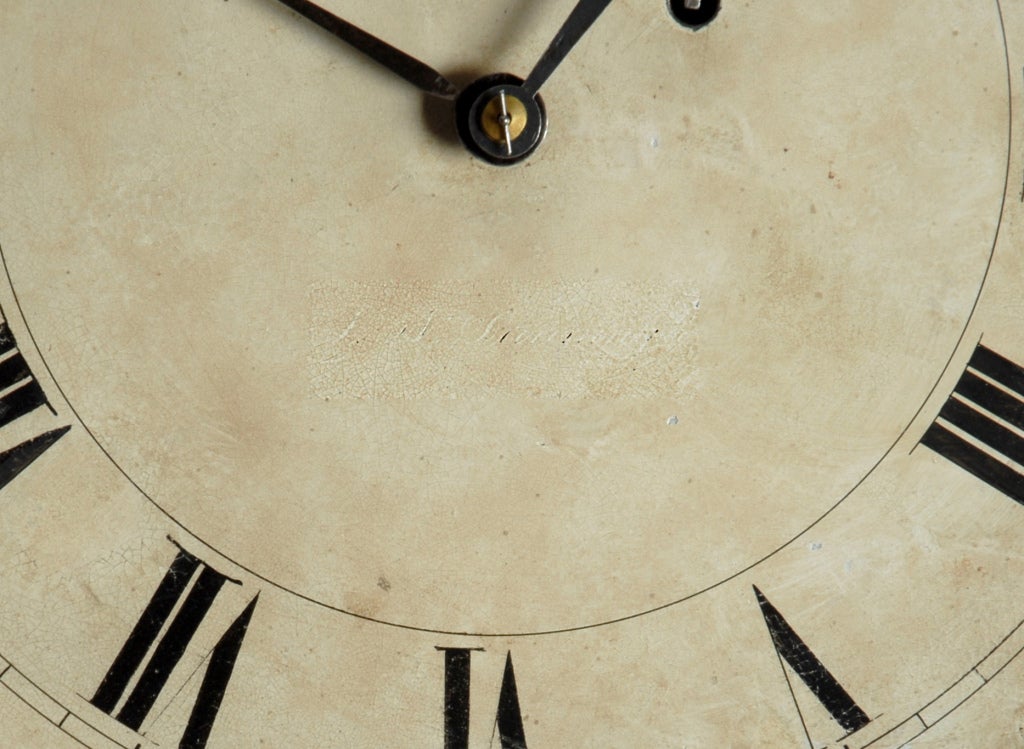 American A Rare First Generation Tavern Clock, By J N Dunning