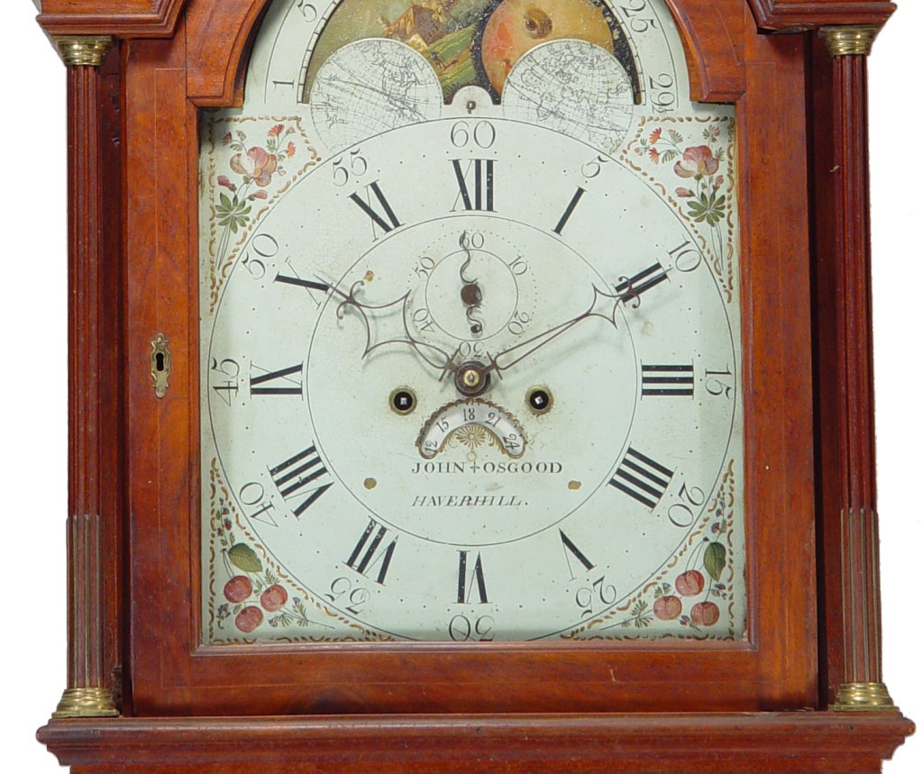 antique grandfather clock 1800s