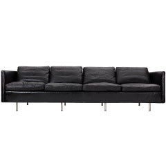 Leather Sofa By George Nelson