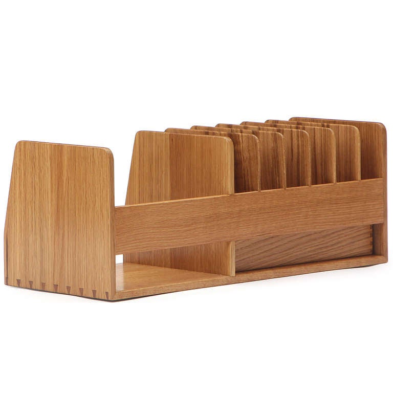 Bench-Made Desk Organizer By Hans J. Wegner In Excellent Condition In Sagaponack, NY