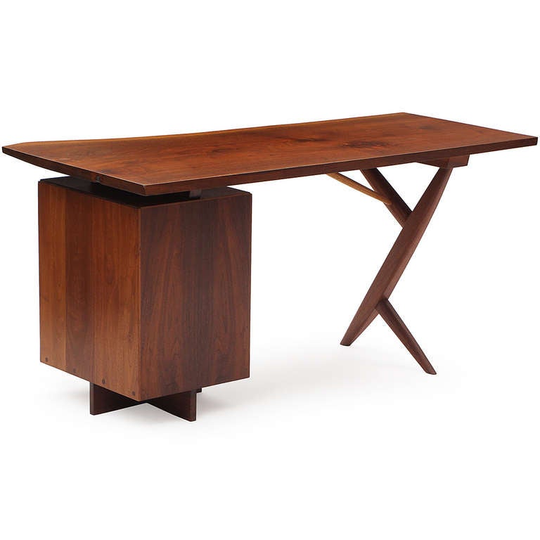 Mid-20th Century Conoid Desk by George Nakashima