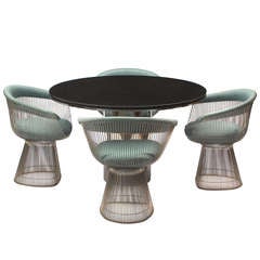 Dining Chairs By Warren Platner Vintage Dining Chairs By Warren Platner