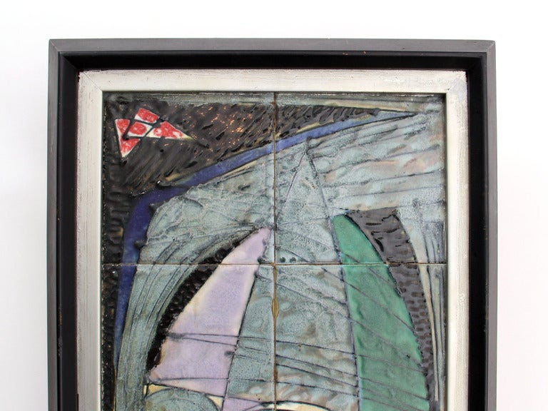 abstract tile portraits by Harris Strong at 1stDibs