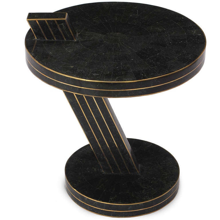American Tesselated Stone Occasional Table By Maitland-Smith